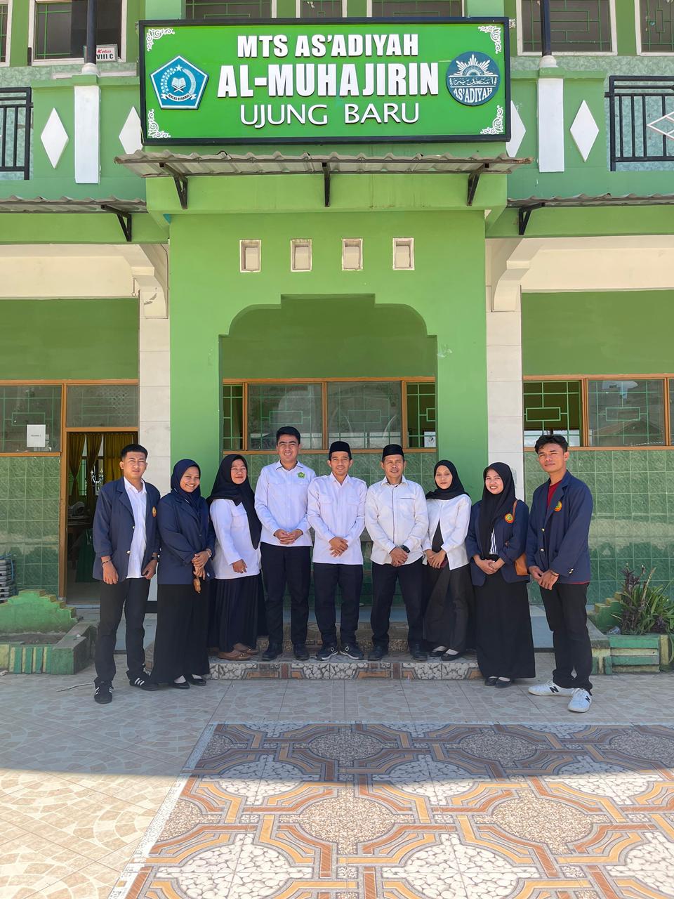 magang Fakultas Agama Islam di MTs As'adiyah Al-Muhajirin Ujung Baru